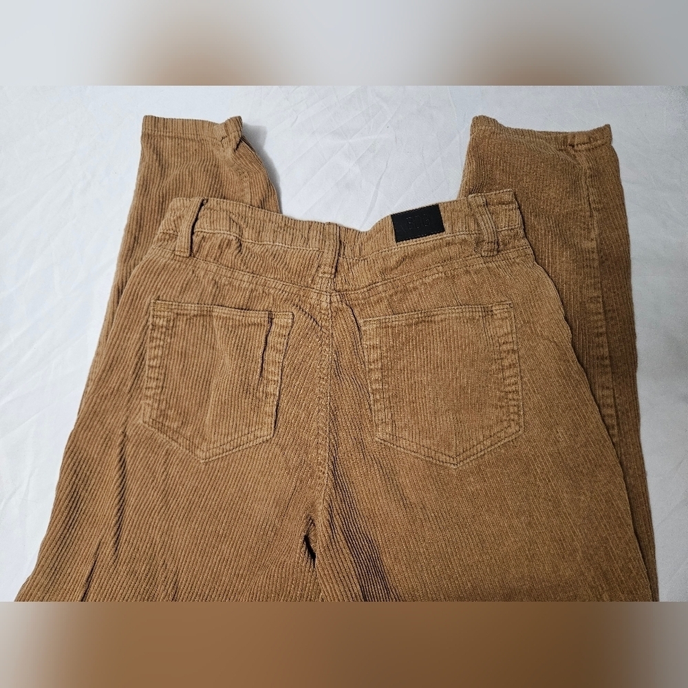 BDG Urban Outfitters Tan Corduroy Mom High Rise Pants Womens 25 100% Cotton! - Picture 8 of 8